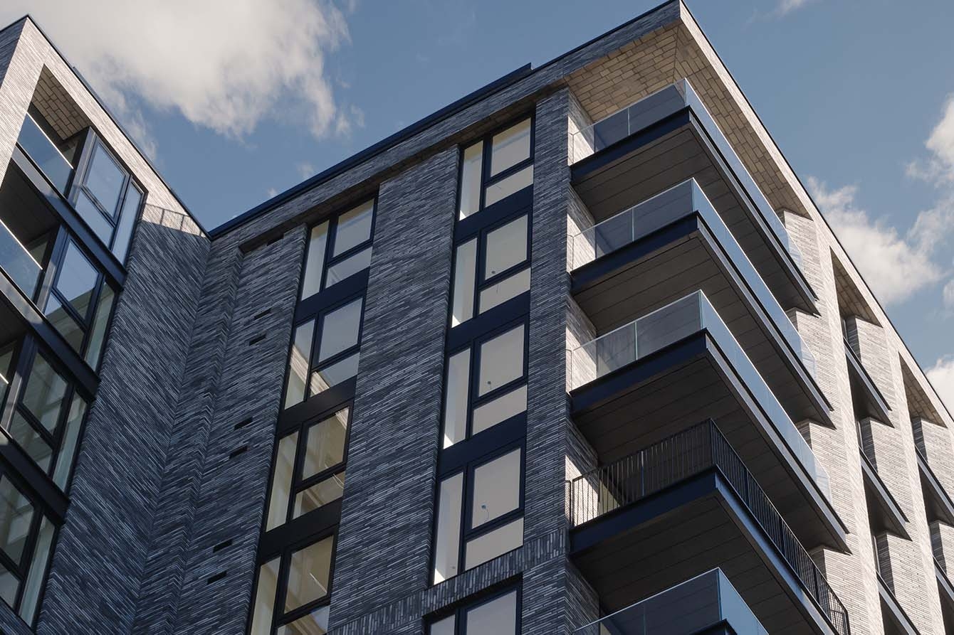 Ultima Bricks in Camley Street Building, London