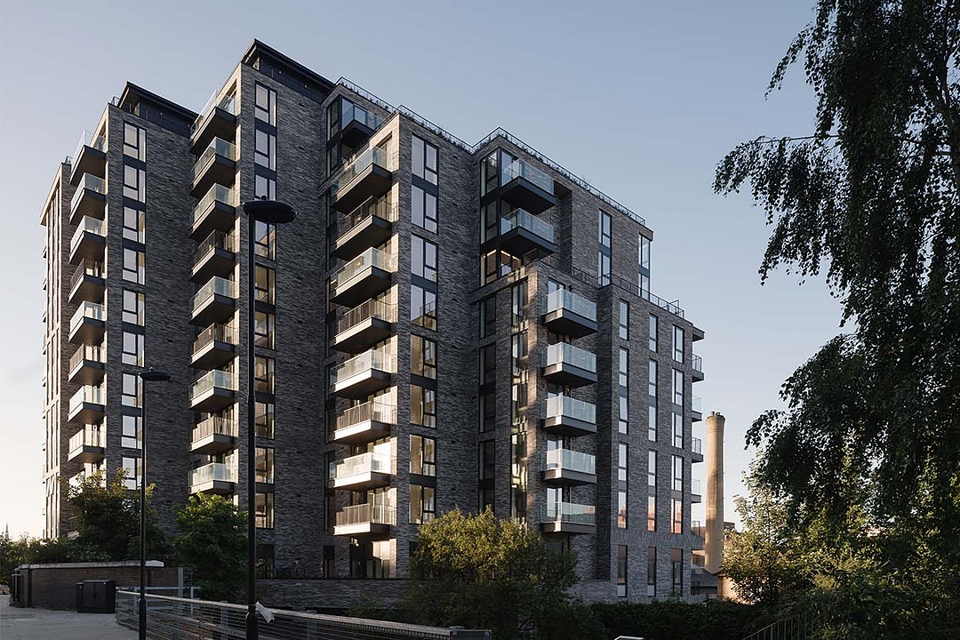 Ultima Bricks in Camley Street Building, London