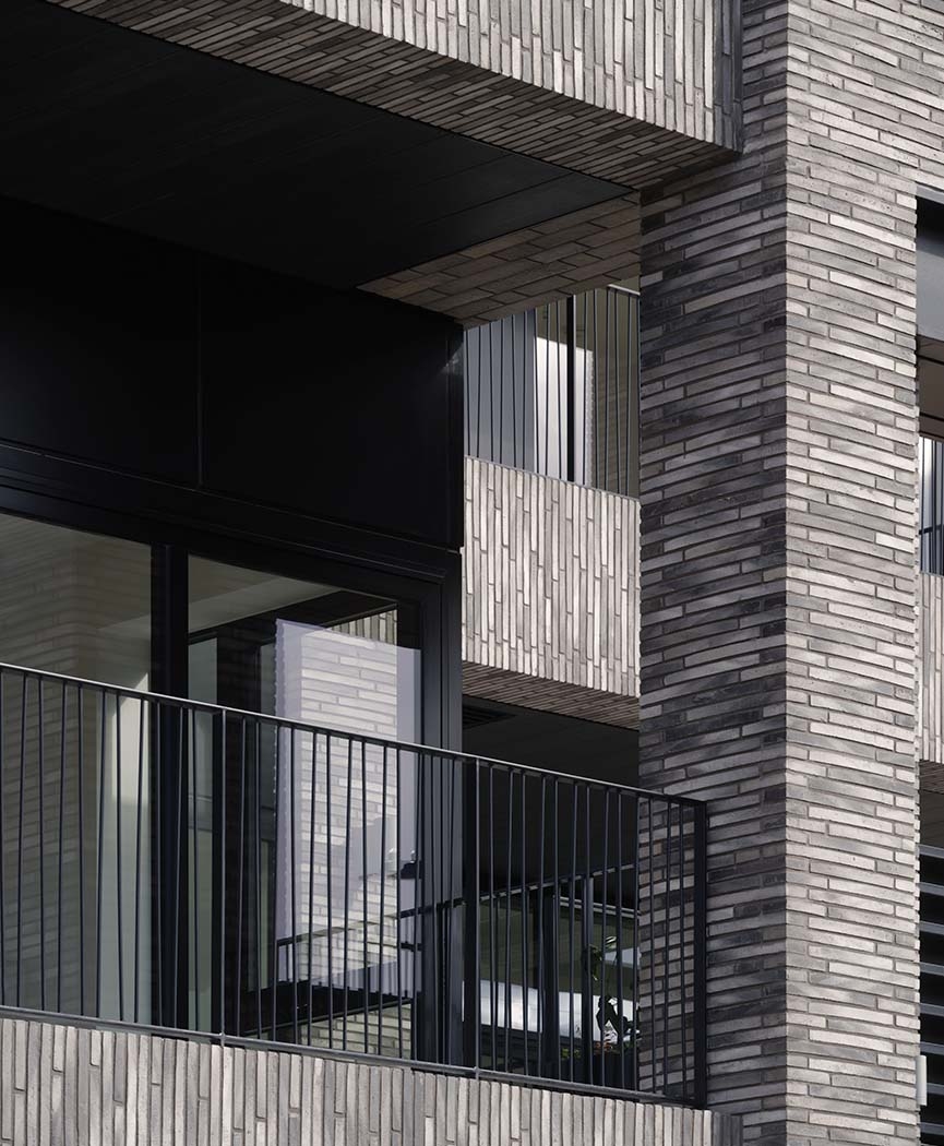 Ultima Bricks in Camley Street Building, London