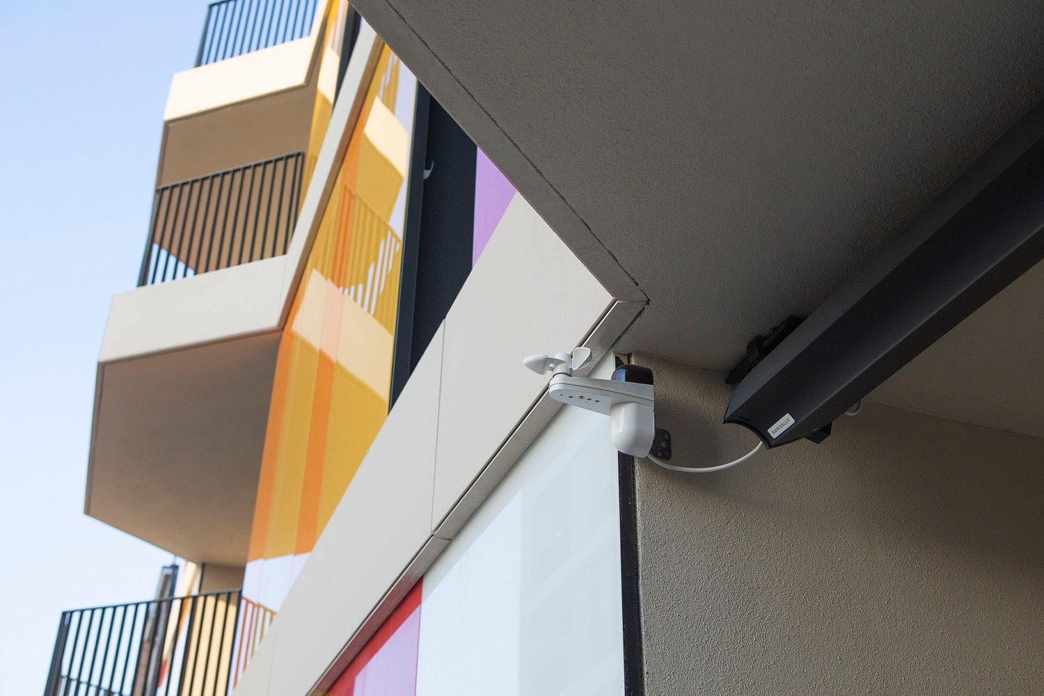 Roller Shades and Awnings in Residential Project