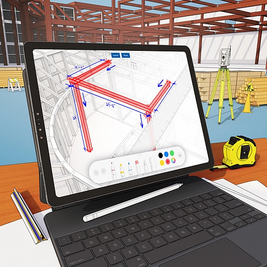 Work anywhere with SketchUp for iPad