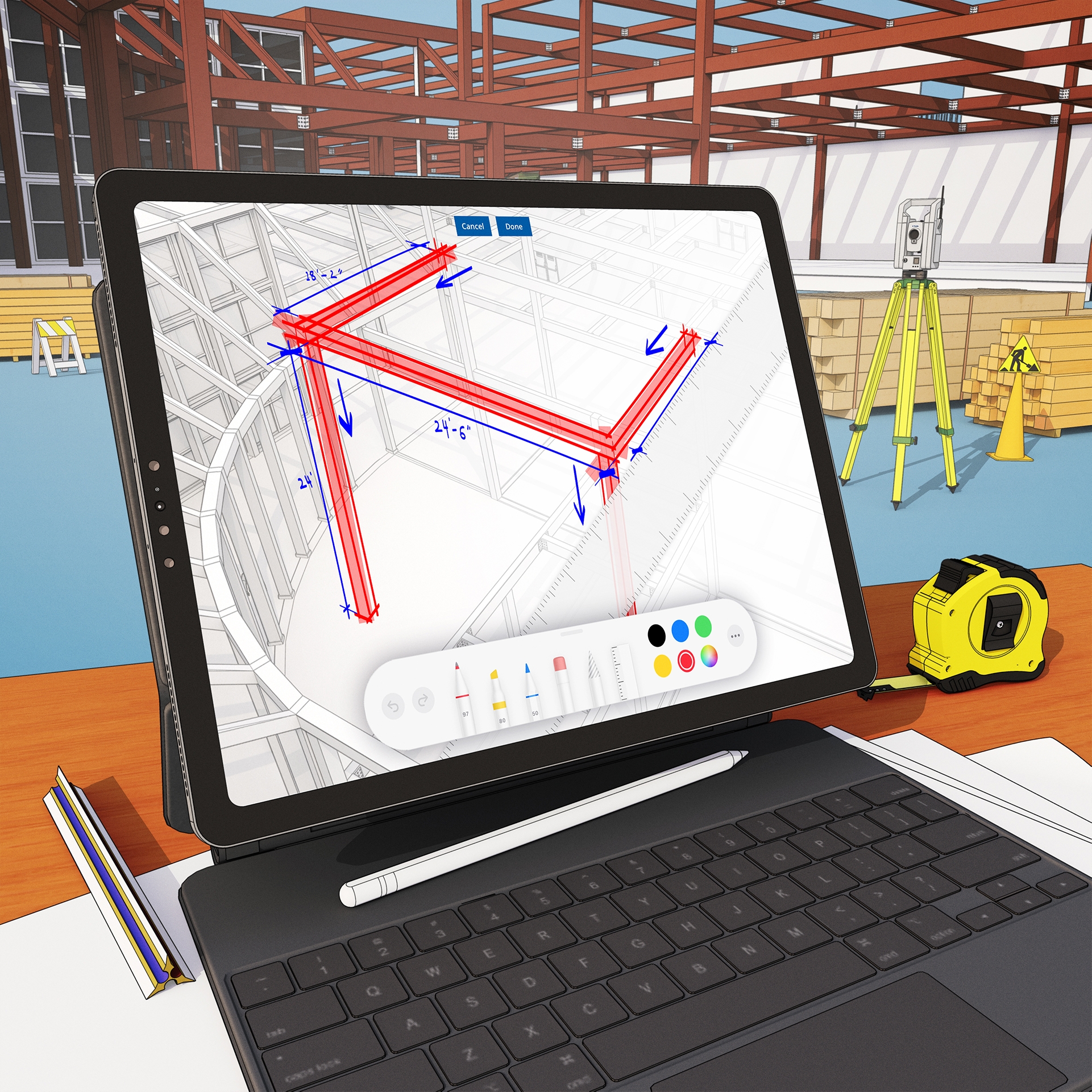 3D Modelling - SketchUp for iPad