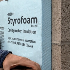 Commercial Insulation - Styrofoam Cavitymate™