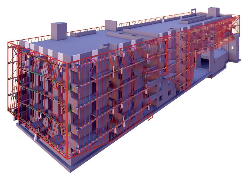 Facade Panels in University of Tarapacá