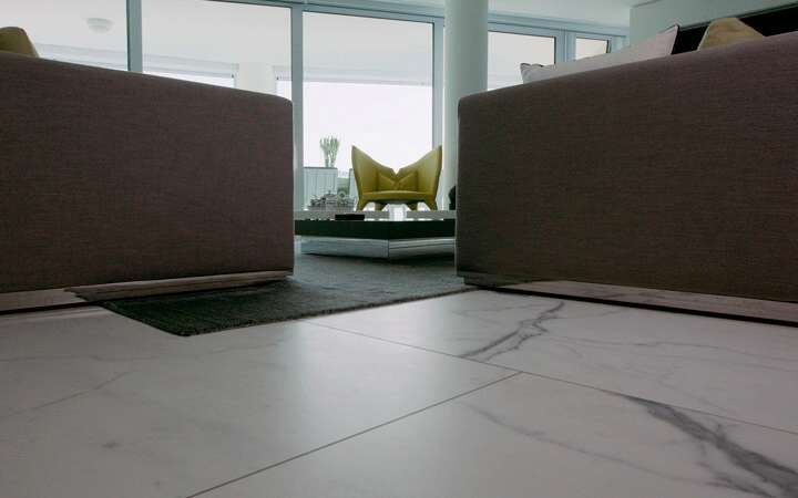 Porcelain Stoneware in Penthouse, Cape Town