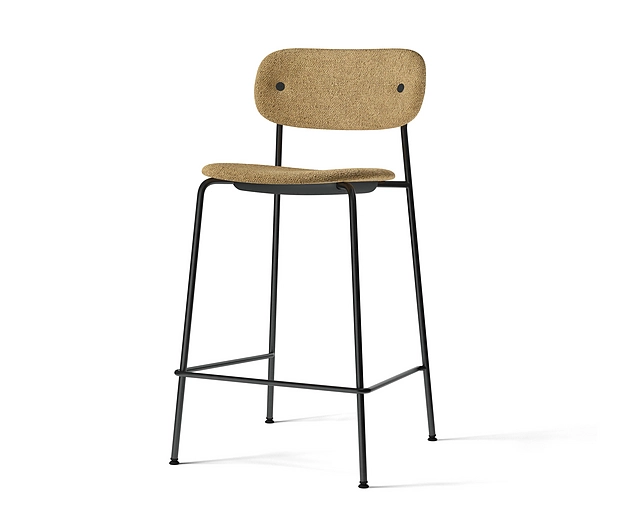 Co Counter Chair, Black Steel | Bouclé 06