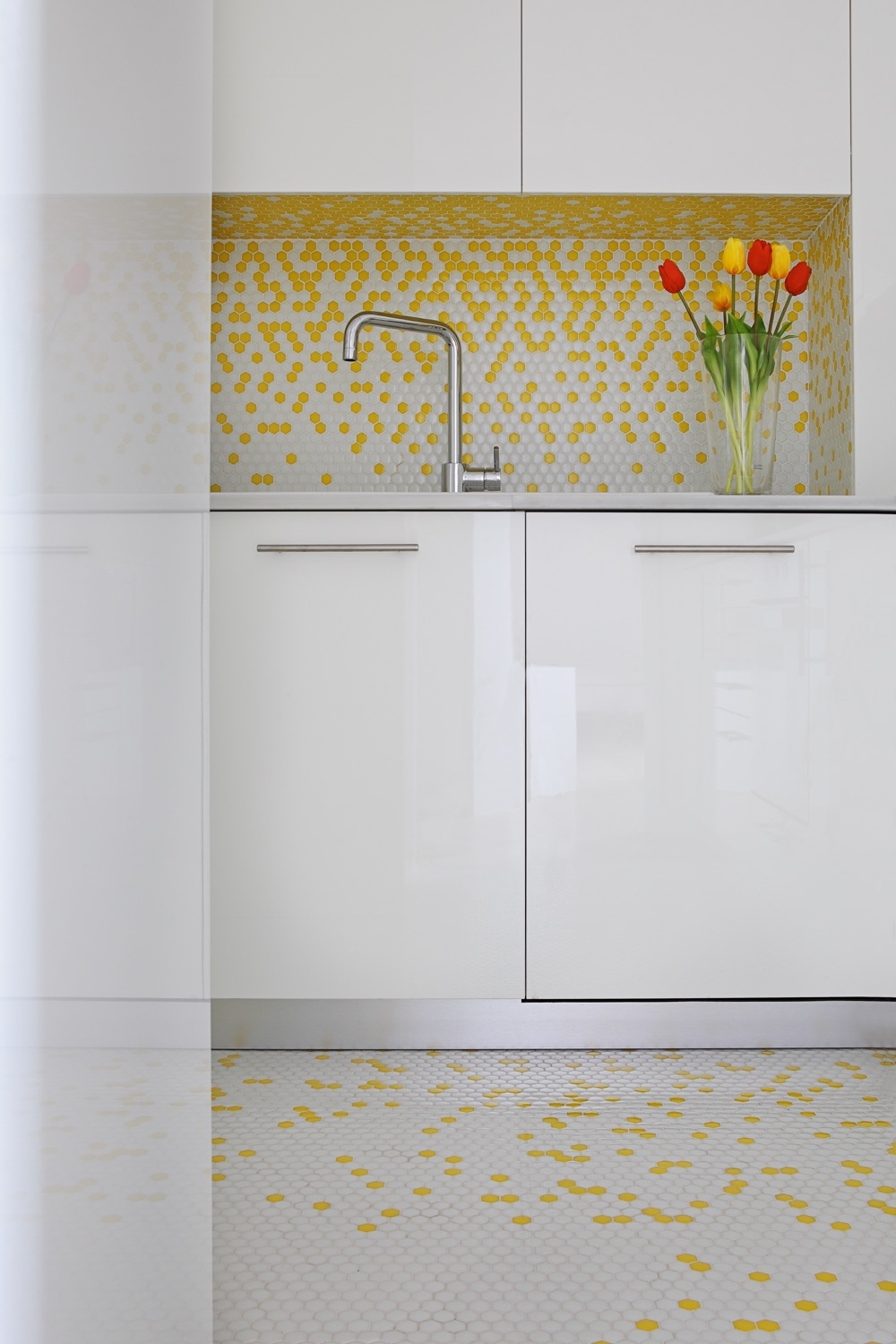 Mosaic Tiles in Barcelona Private Flat