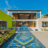 Mosaic Walkway in Punta de Mita Hotel