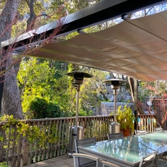 Retractable Canopy at San Mateo, California