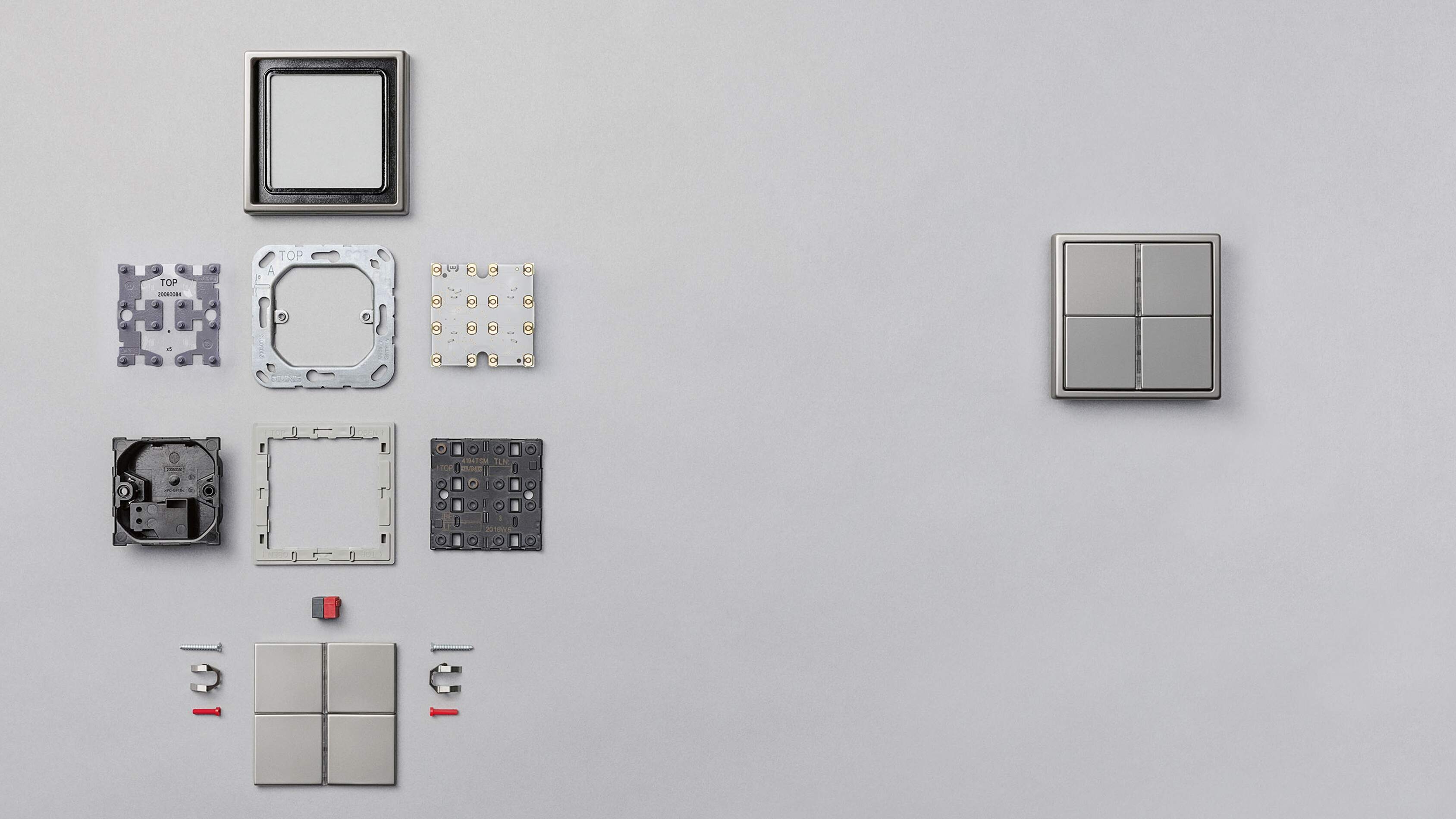 Light Switch - LS 990 in Metal