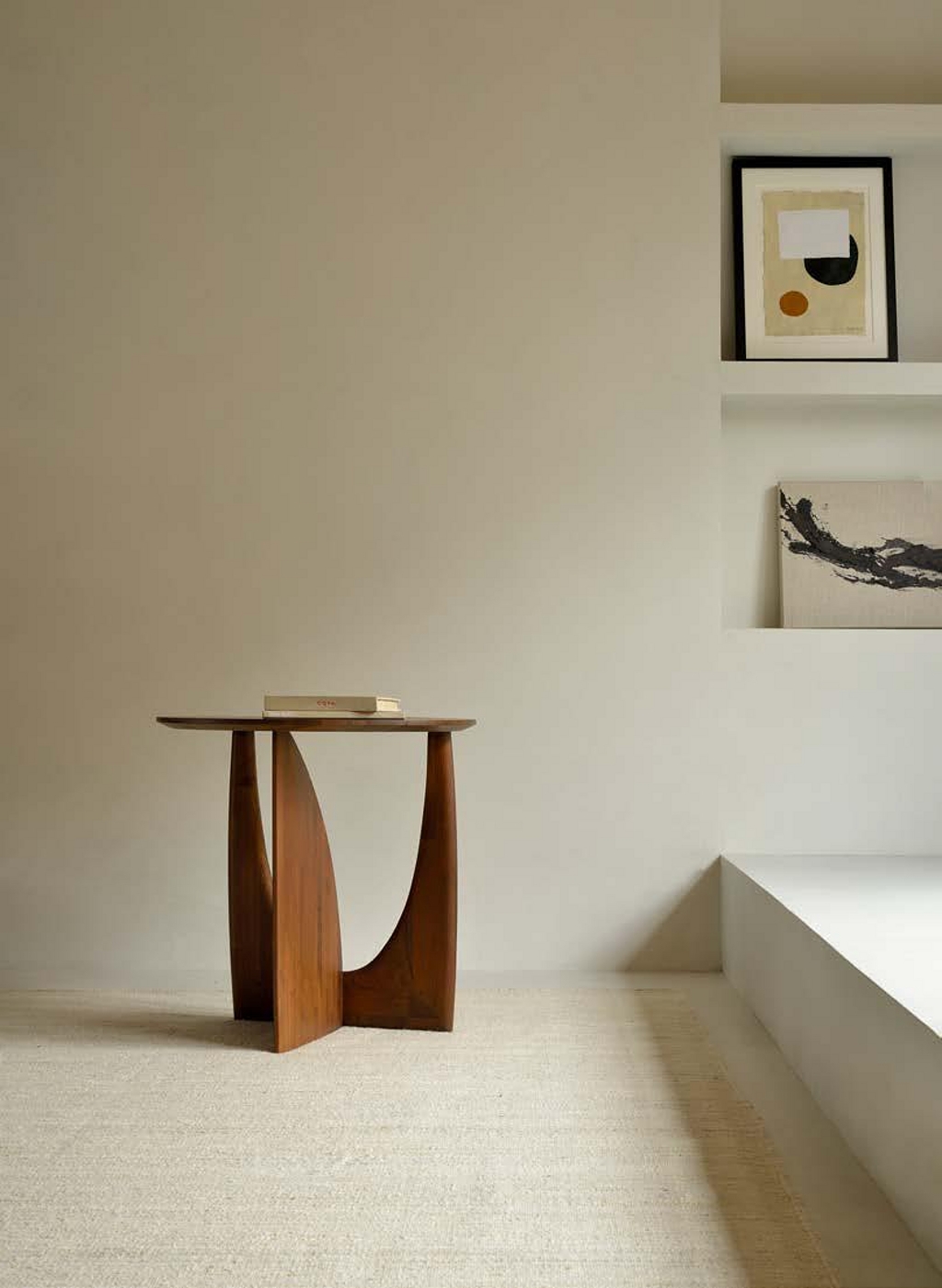 ethnicraft geometric side table