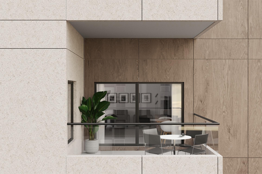 Composite Panel Finishes - Mineral collection