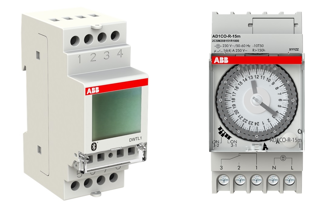 Interruptores para control horario de cargas eléctricas