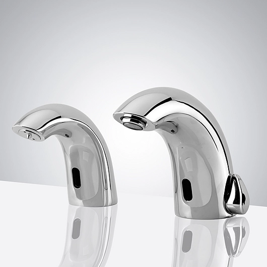 Touchless Faucet + Soap Dispenser - Chrome