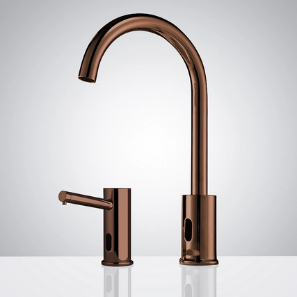 Touchless Sensor Faucet & Soap Dispenser Sets