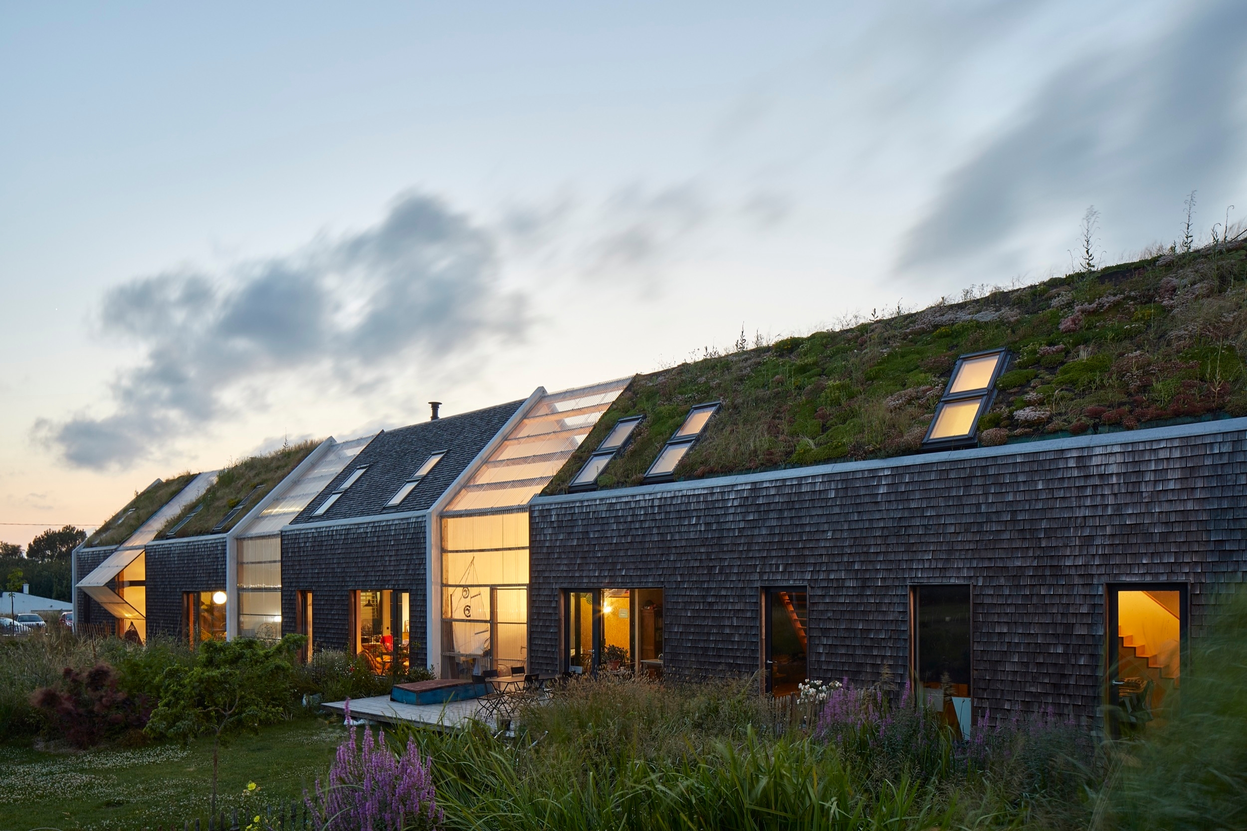 Roof Window in Cooperative Housing in France