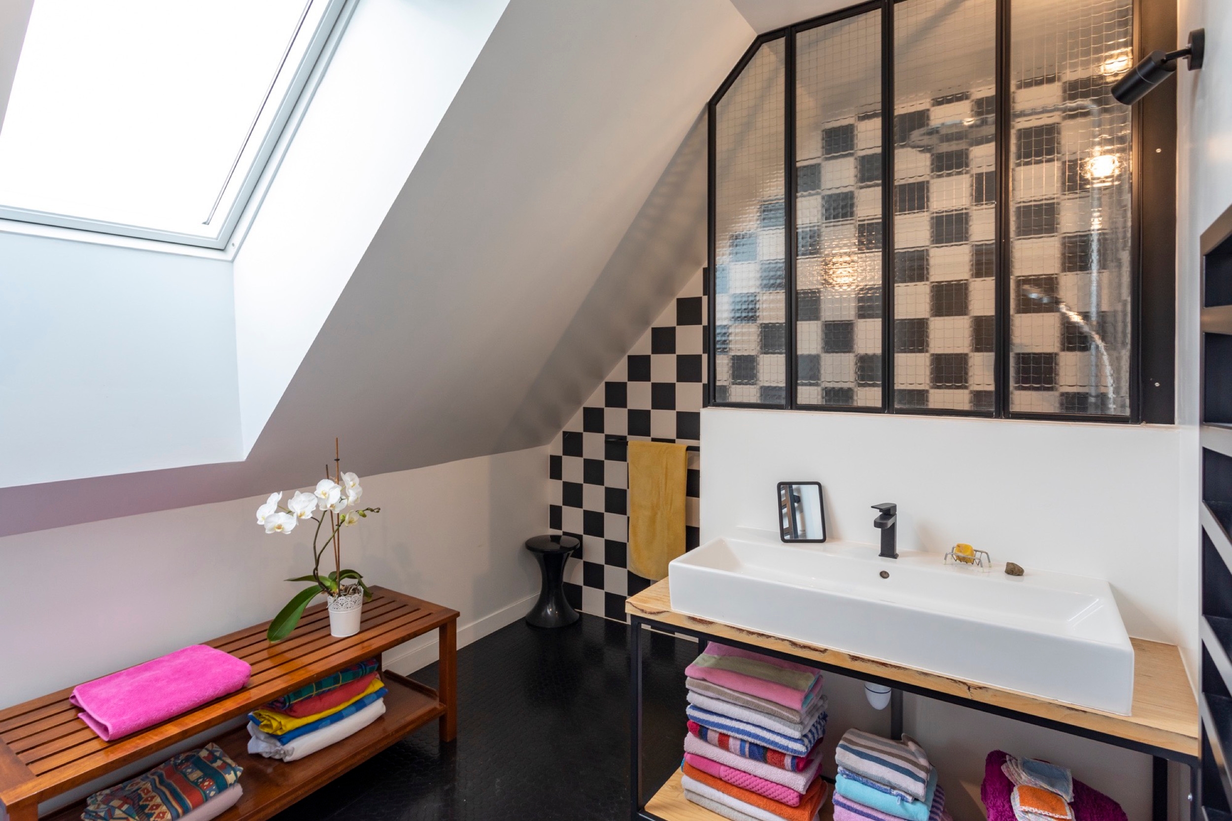Roof Window in Cooperative Housing in France