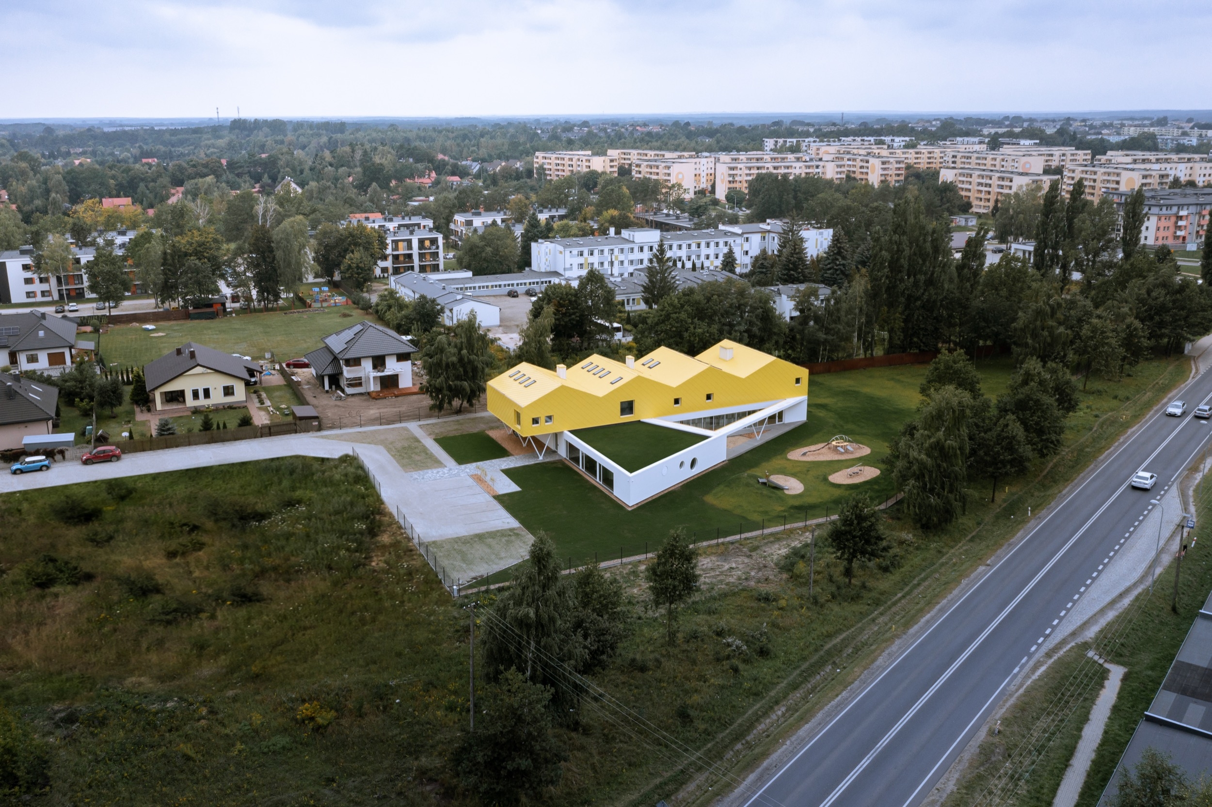 Roof Window in "A Happy Place" Kindergarten