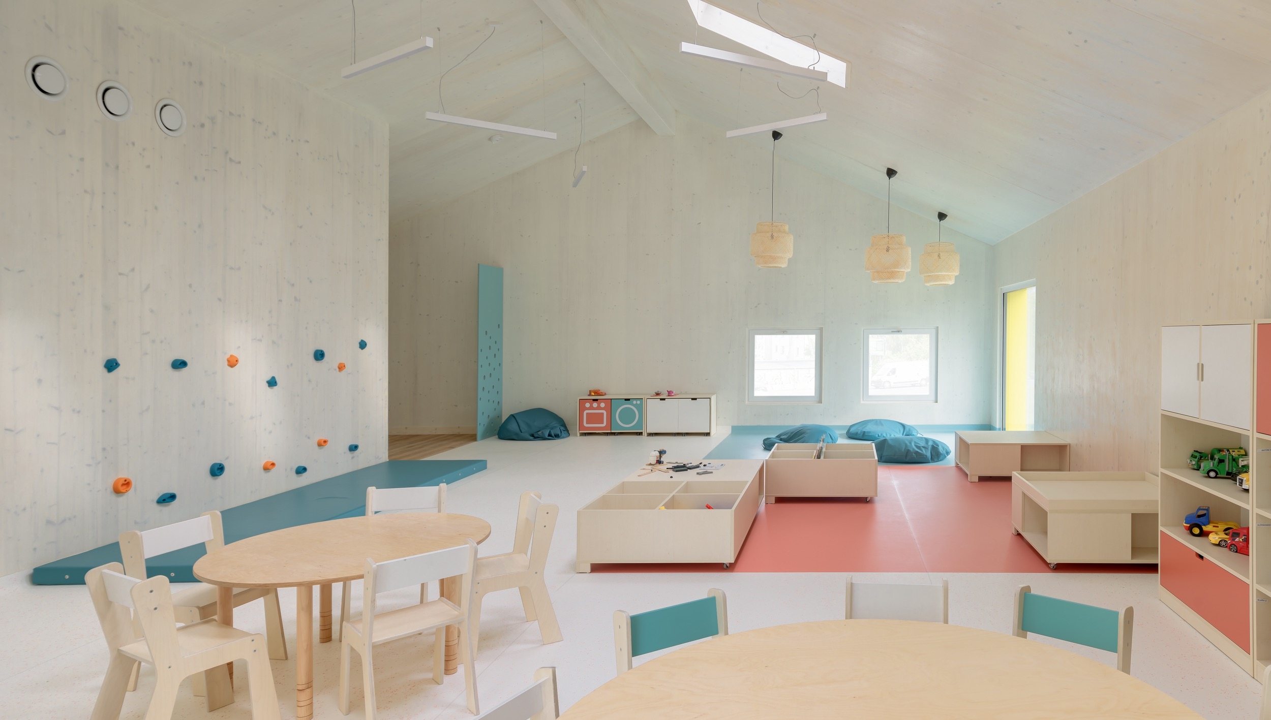 Roof Window in "A Happy Place" Kindergarten