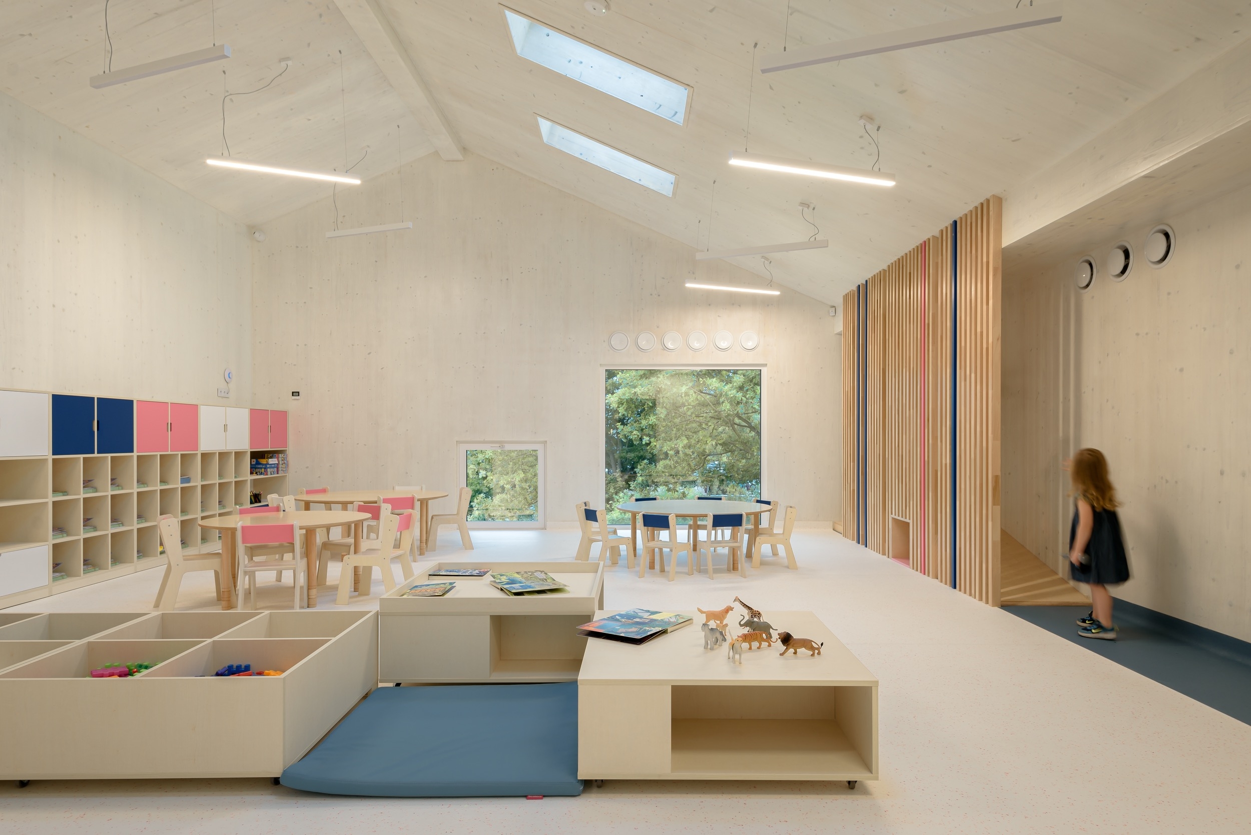 Roof Window in "A Happy Place" Kindergarten