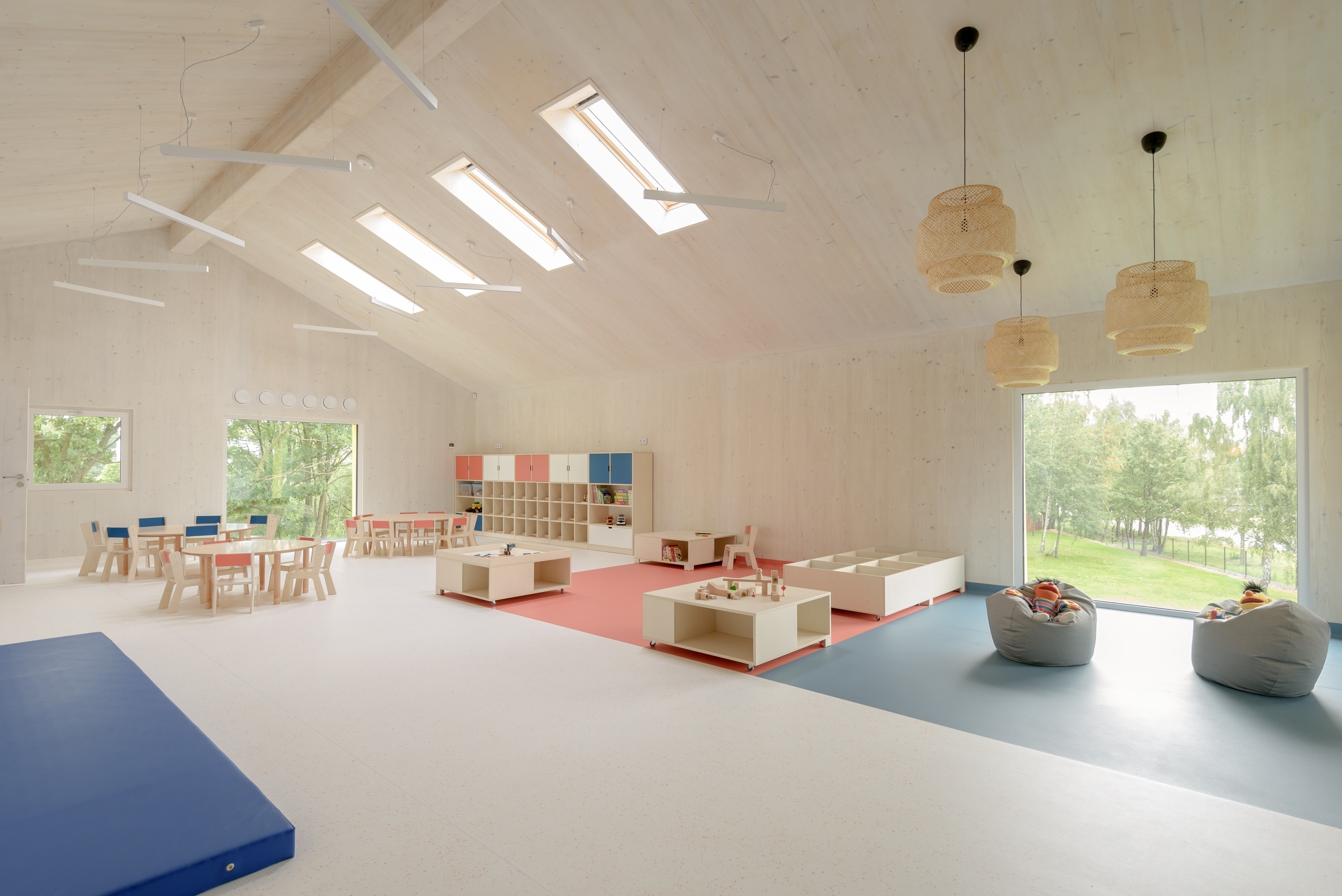 Roof Window in "A Happy Place" Kindergarten