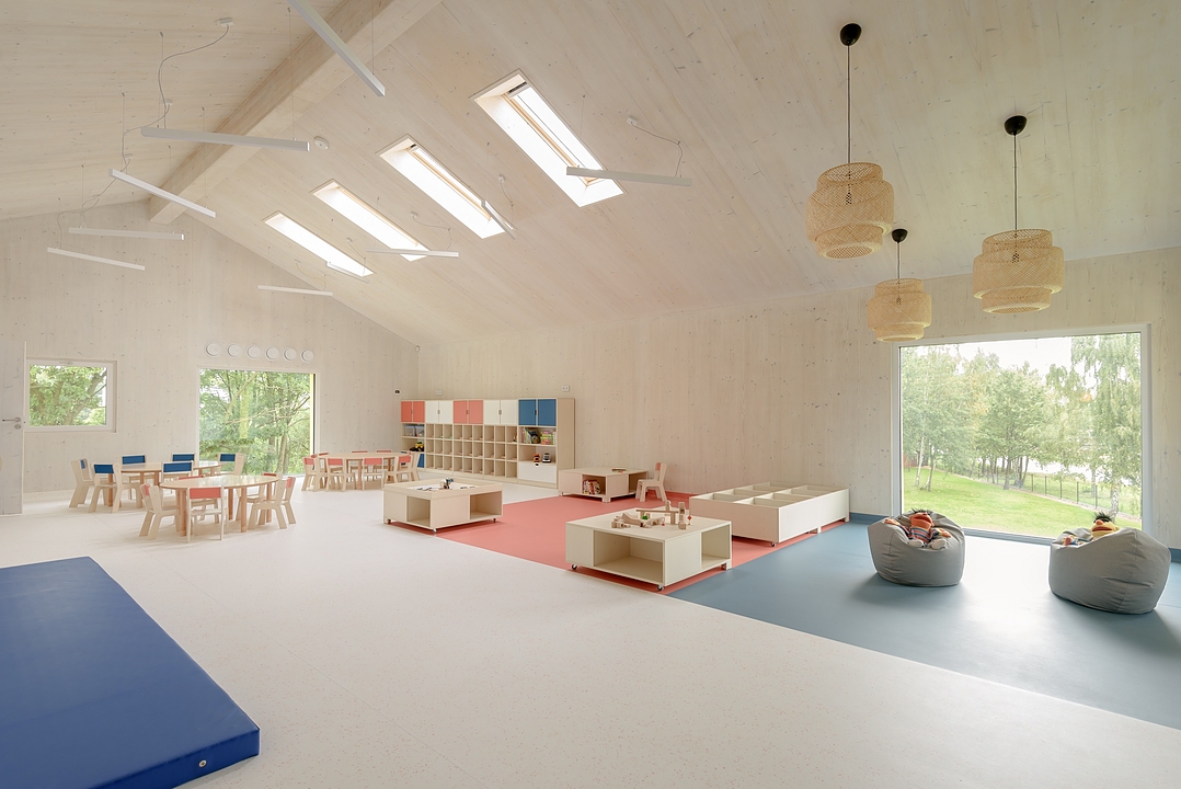 Roof Window in "A Happy Place" Kindergarten