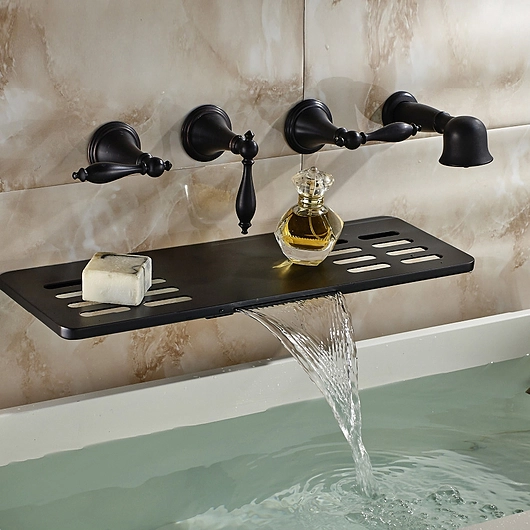 Bathtub Wall Mount Faucet - Latori Multifunctional - Oil Rubbed Bronze