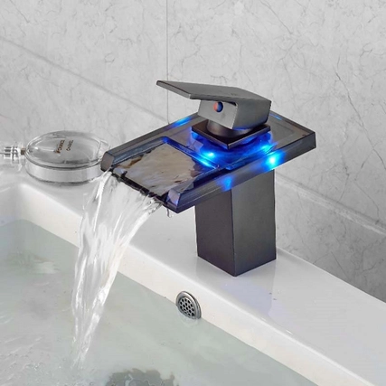 Bathroom Sink Faucet - Lenox Waterfall