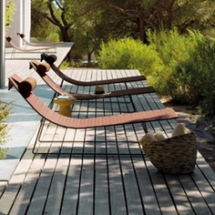 Outdoor Chaise Lounge - Trenza