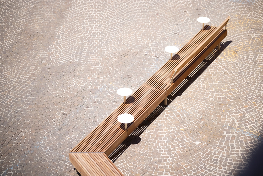 Street Furniture in Fabriano Public Space