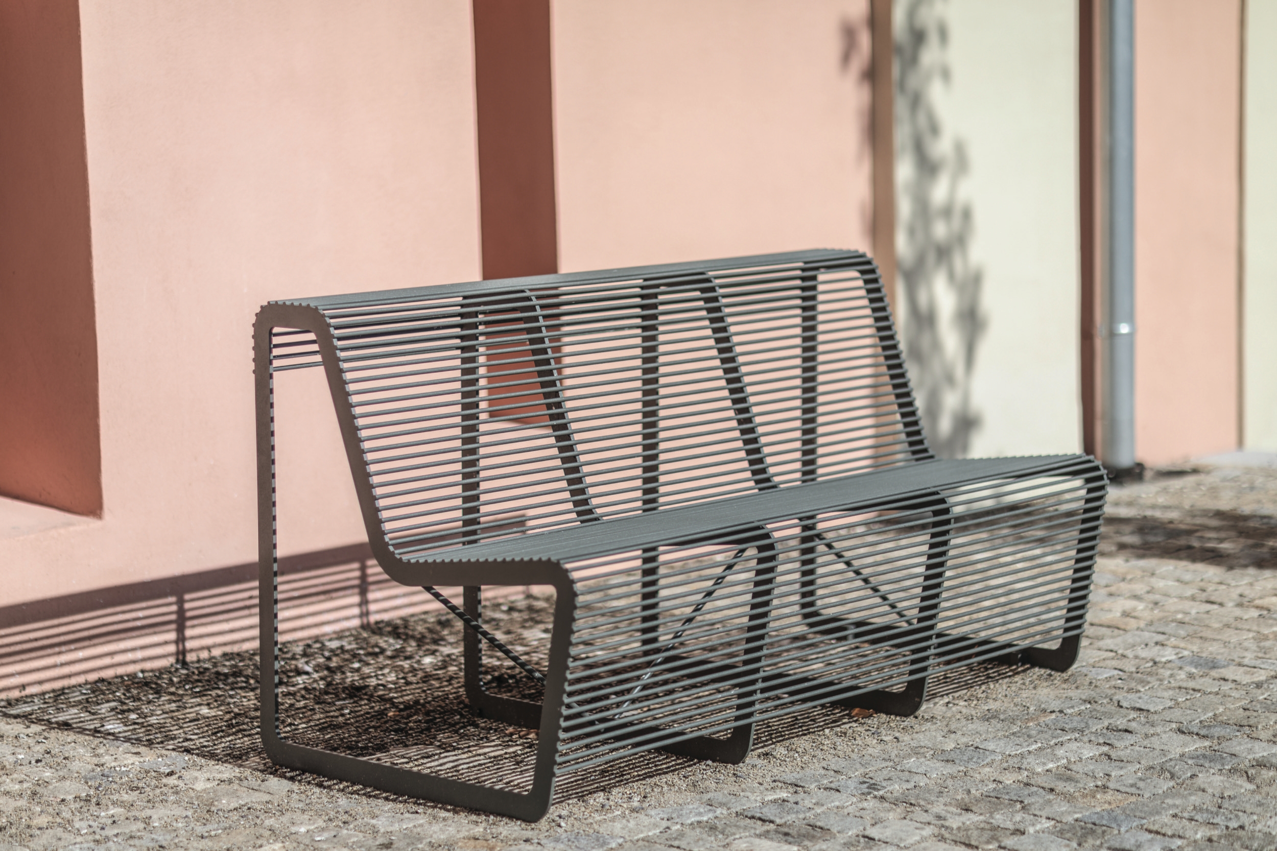 Limpido Benches in Znojmo Public Space