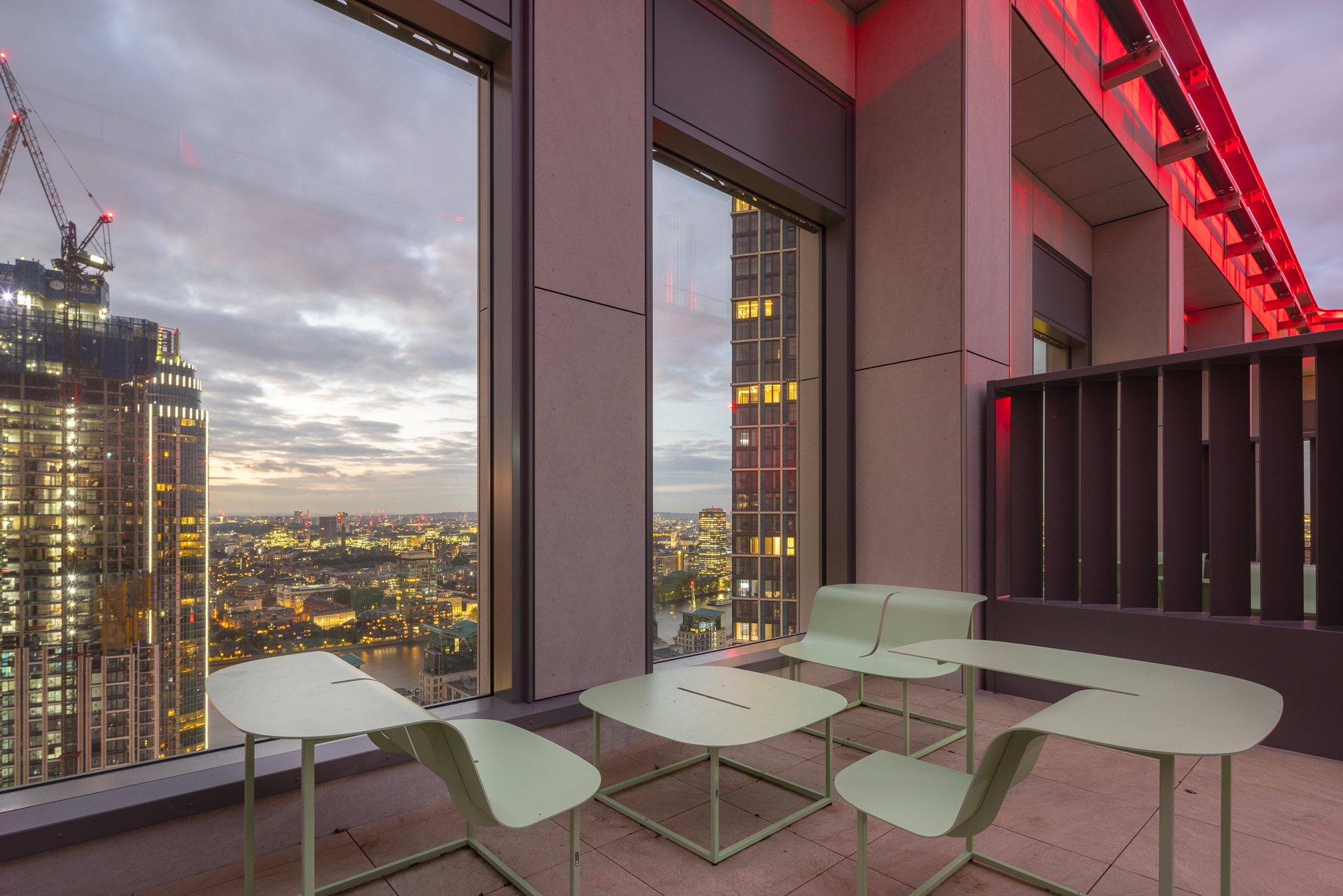 Exterior Furniture in Student Accommodation