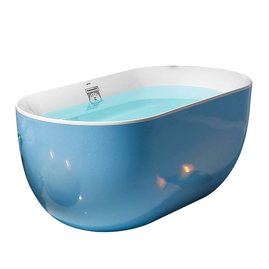 Fontana Peru Solid Surface Indoor Freestanding Acrylic Bathtub 