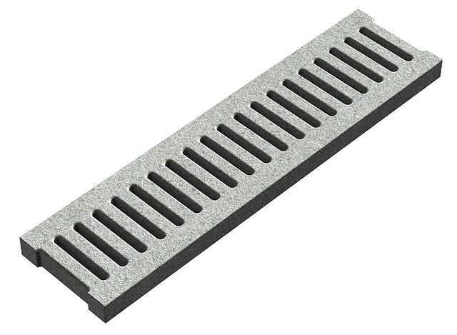 Trench Grate in Slotted (S1-125H25LD)