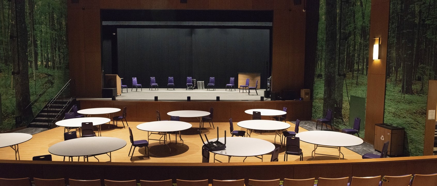 Custom Printed Fabric in Choctaw Cultural Center