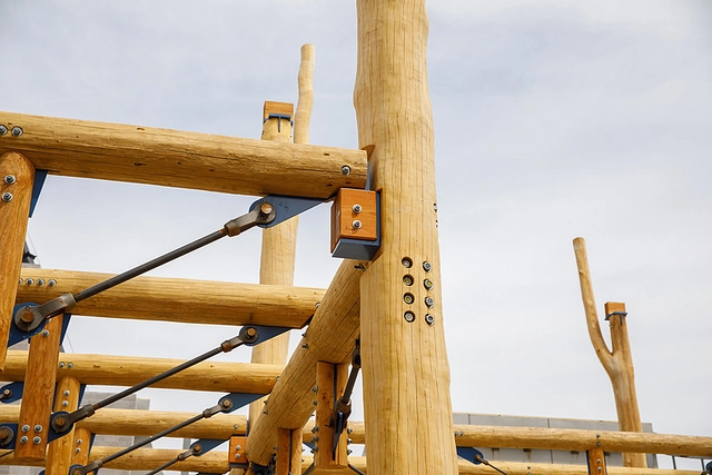 Structural timber piles and columns