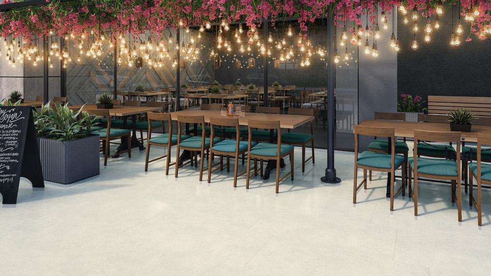 Revestimientos institucionales comerciales