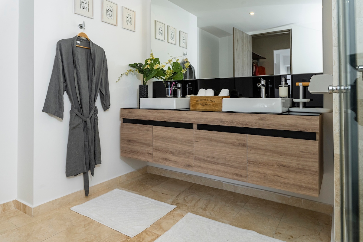 Tableros de melamina en residencial AMIRÁ