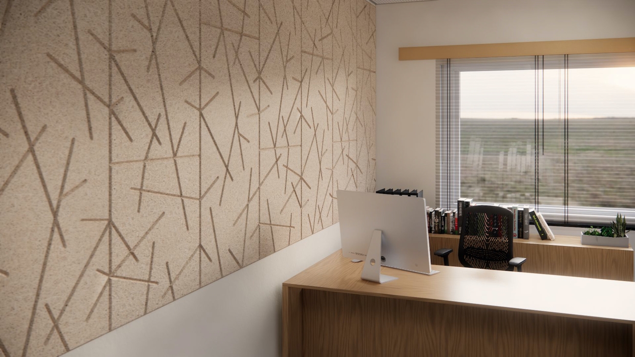 Wood Wool Acoustic Panels - Envirocoustic™