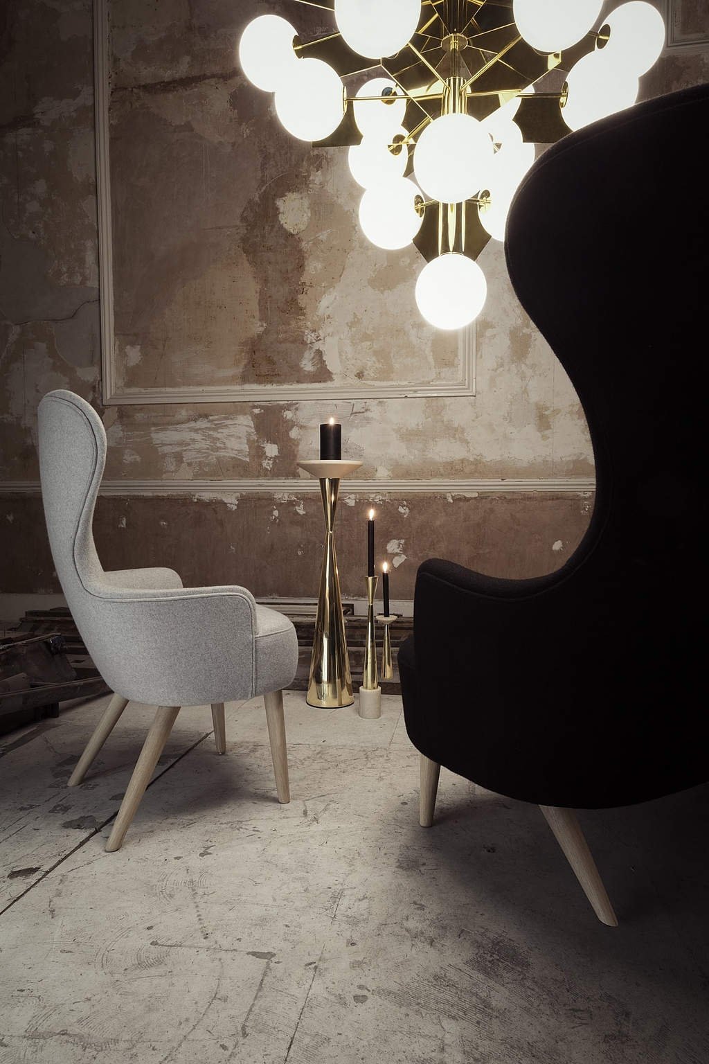 Tom dixon plane chandelier discount