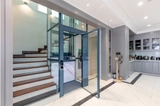 Glass Home Lift in Neo-Classic House