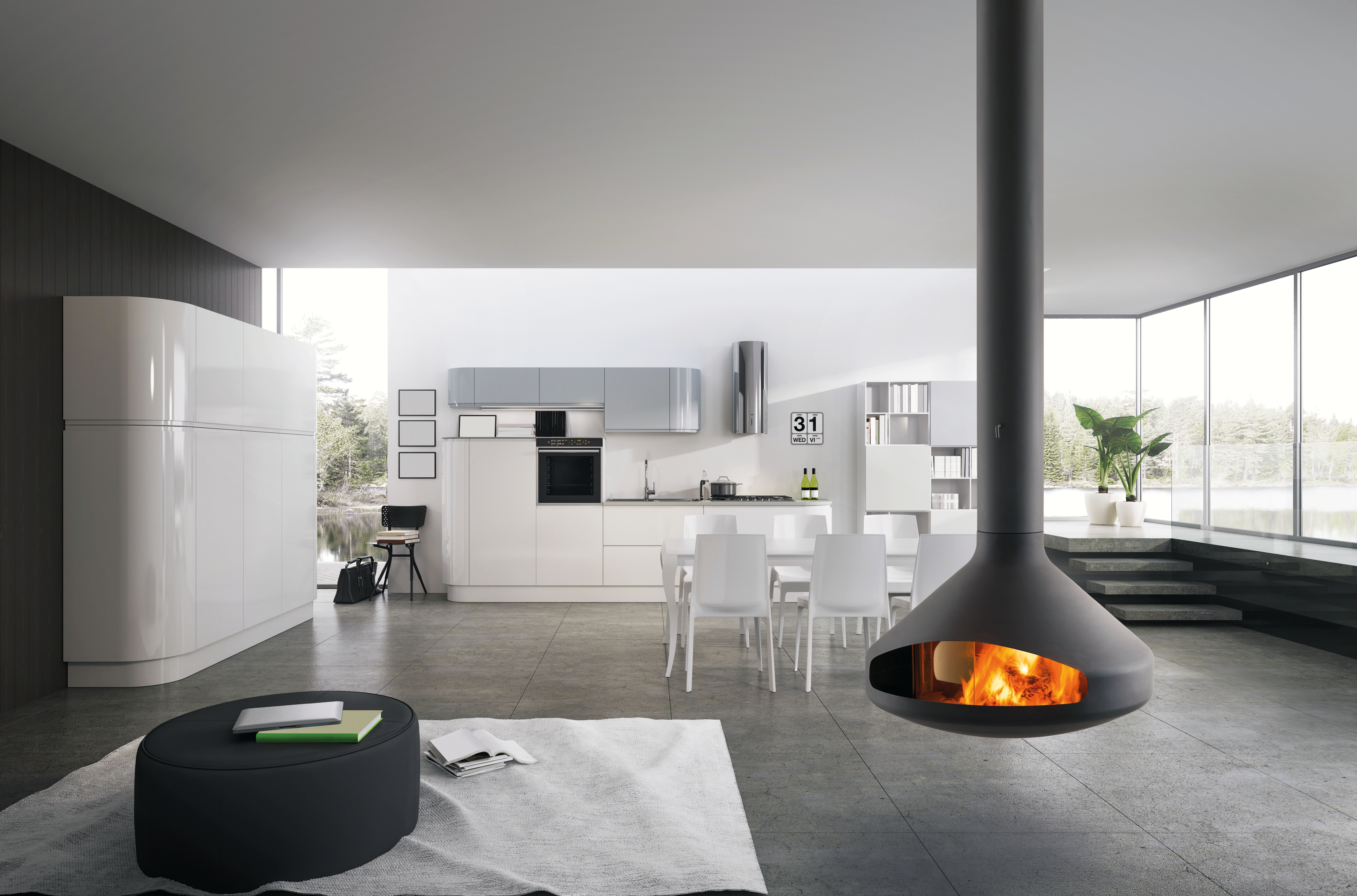 Fireplaces - Ergofocus Glazed
