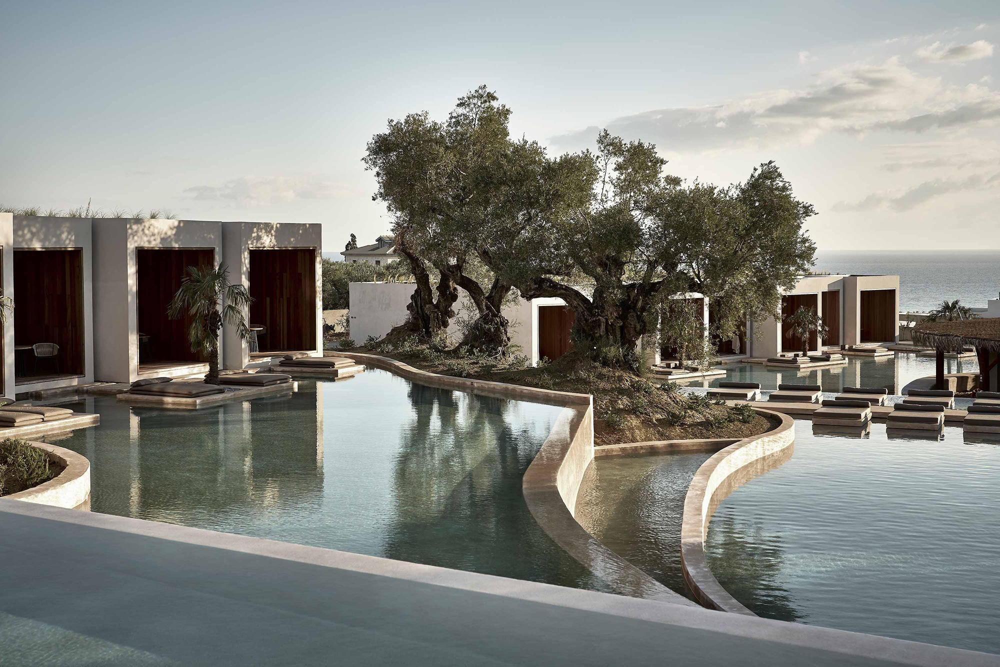 Natural Materials in Olea All Suite Hotel