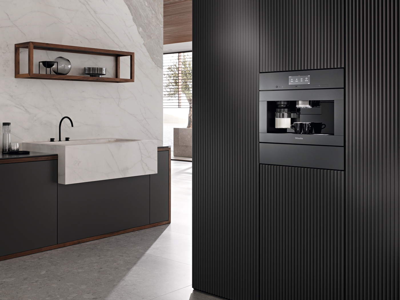 Máquina de café empotrable