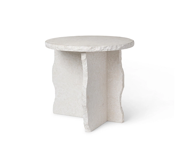 Ferm Living Side Table - Mineral Sculptural