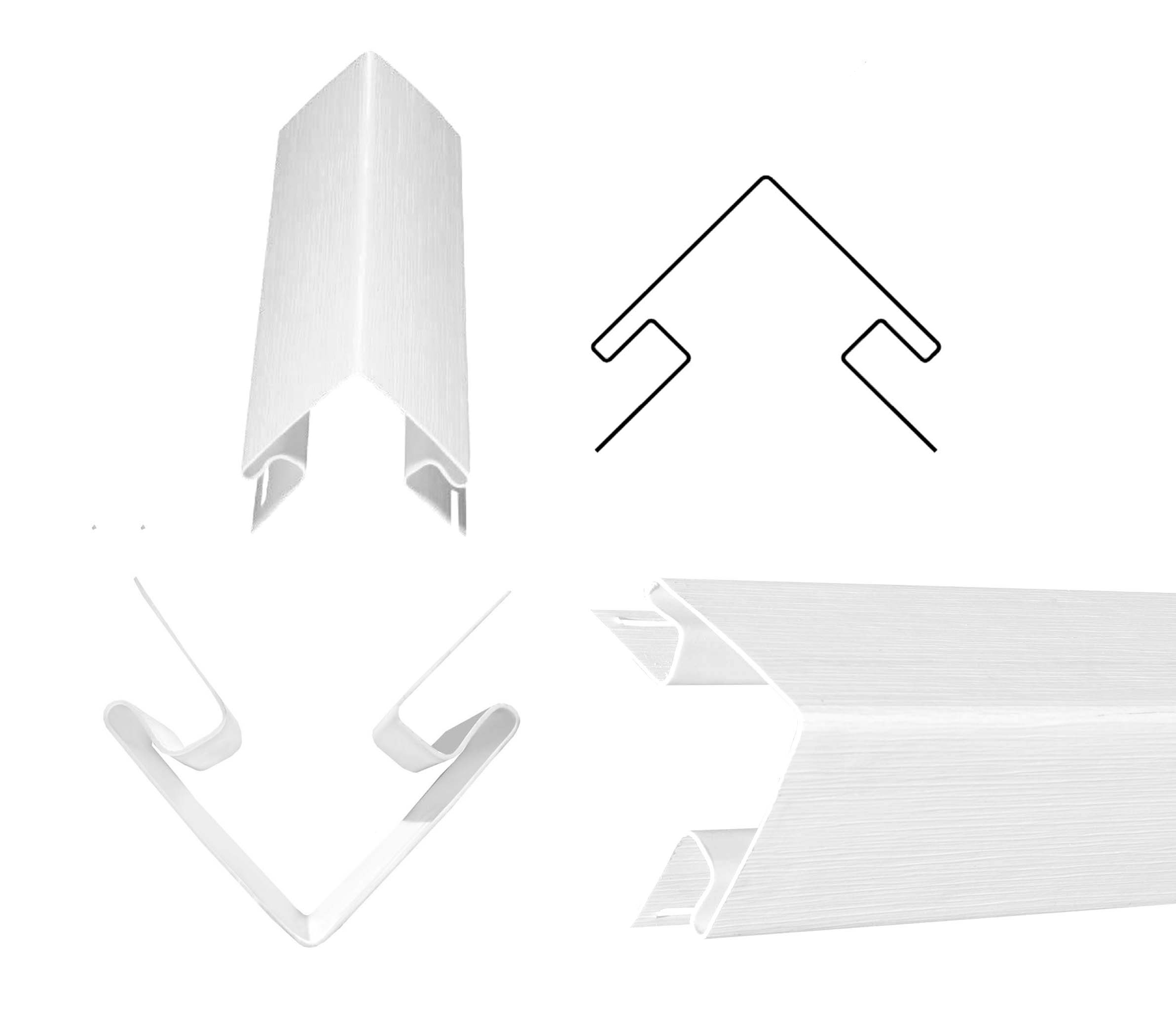 Perfilería vinílica - Siding