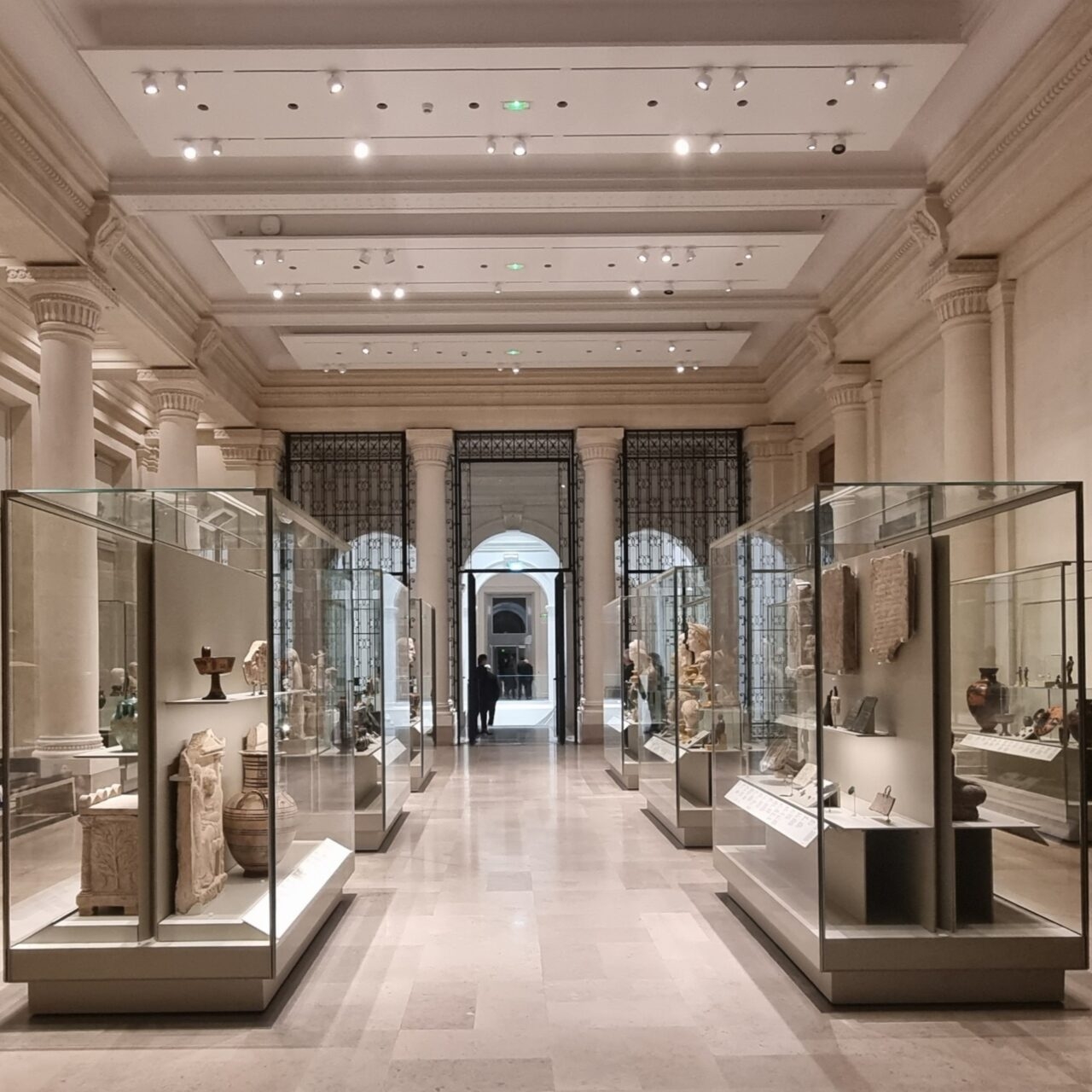 Display Cases in Bibliothèque Nationale de France