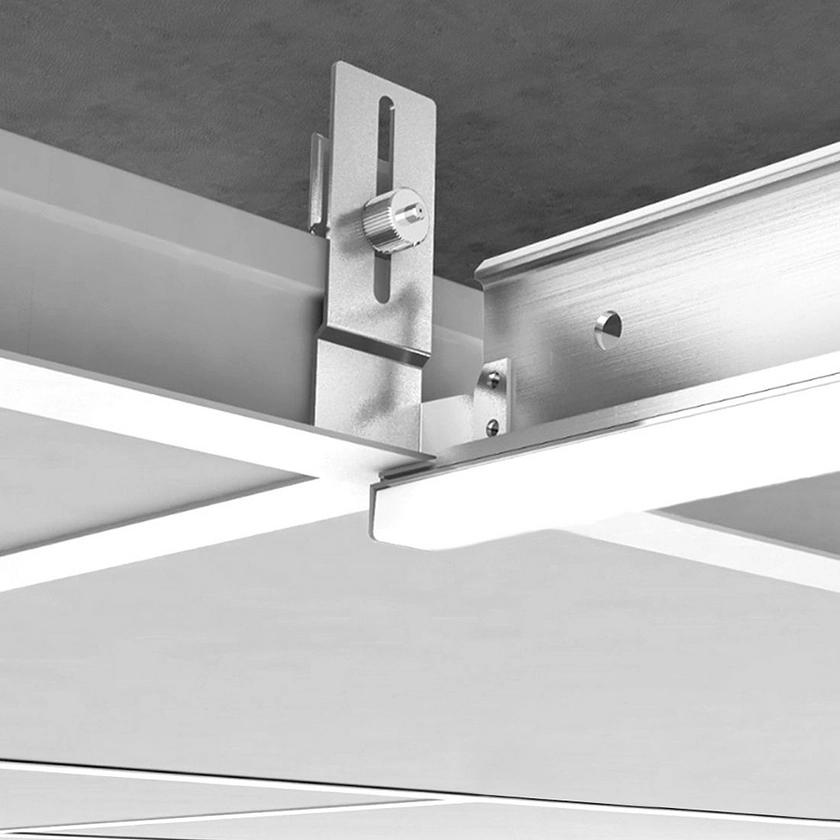 Gallery of Ceiling Grid Surface LED Light T Bar 1