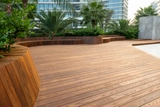 Thermally Modified Wood Decking - Ash