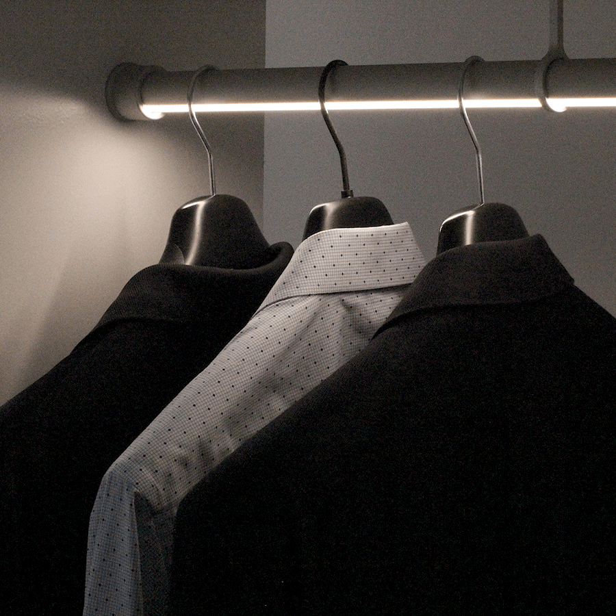 Closet Rod Direct LED Light Fixture